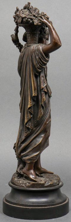 Emile Boyer French Belle Époque Bronze Allegorical Sculpture