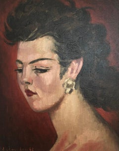 Orecchino Ritratto di Ludmilla Barta