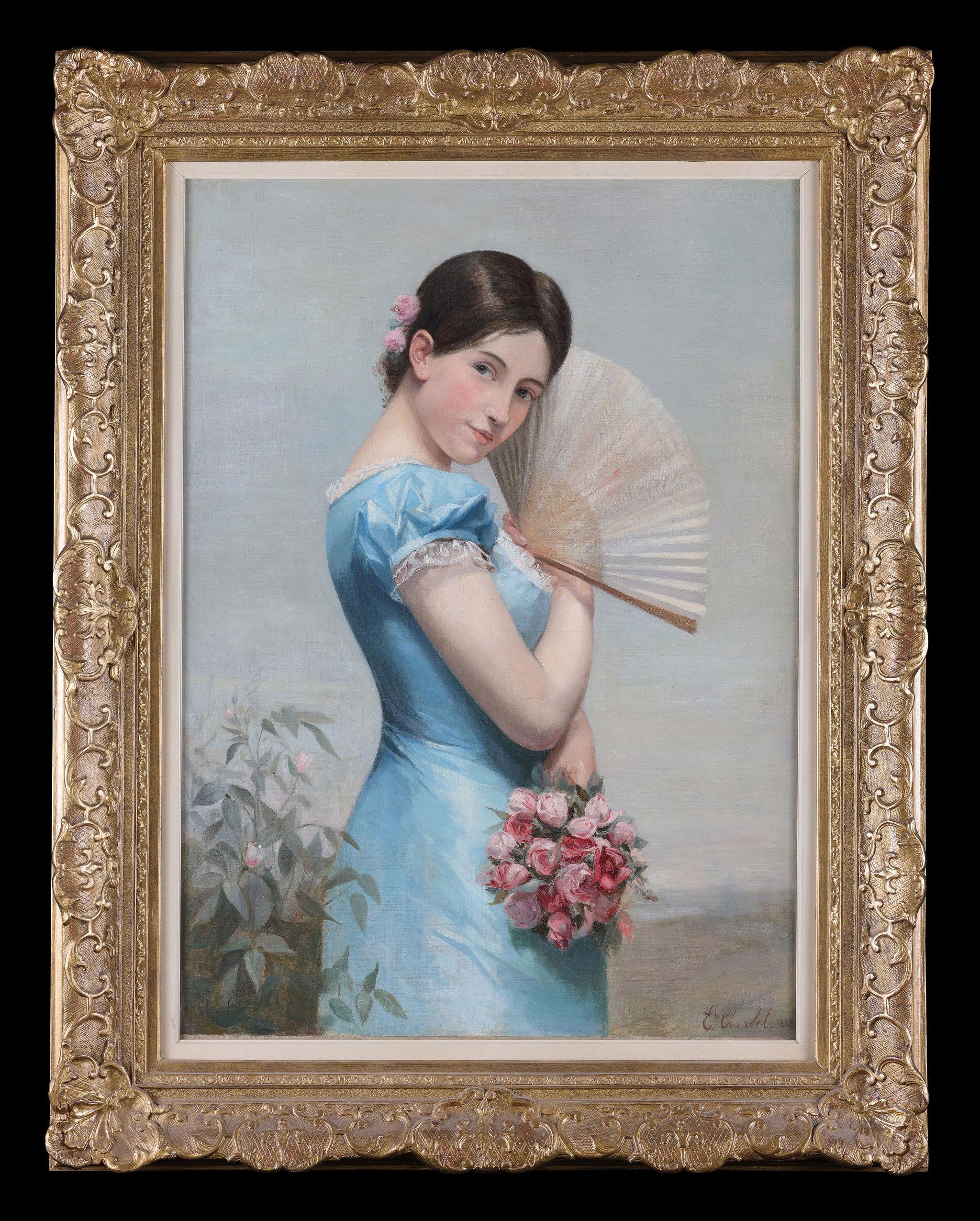 Emile Charlet - The Rose For Sale at 1stDibs