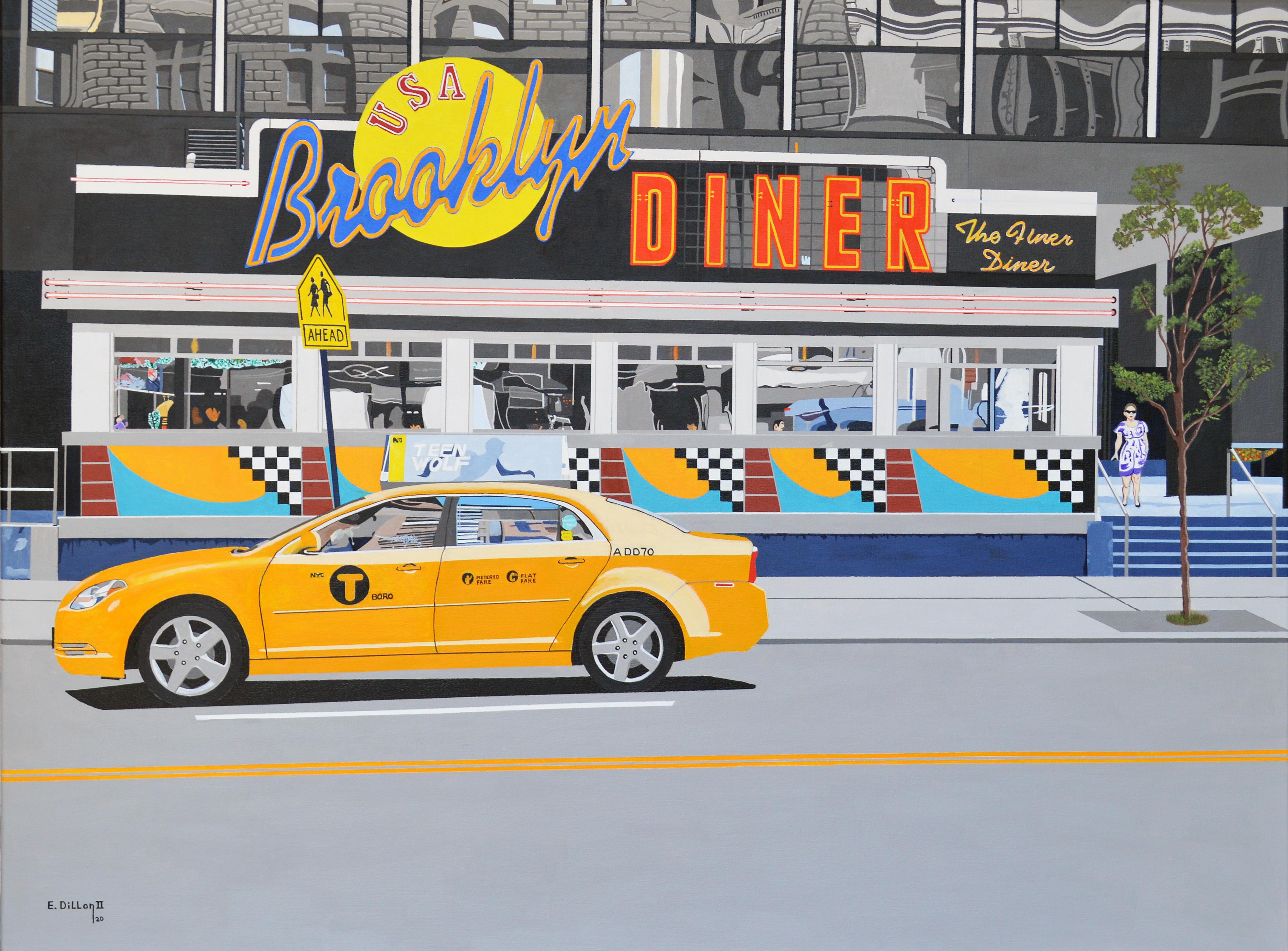 Emile Dillon Still-Life Painting - The Brooklyn Diner