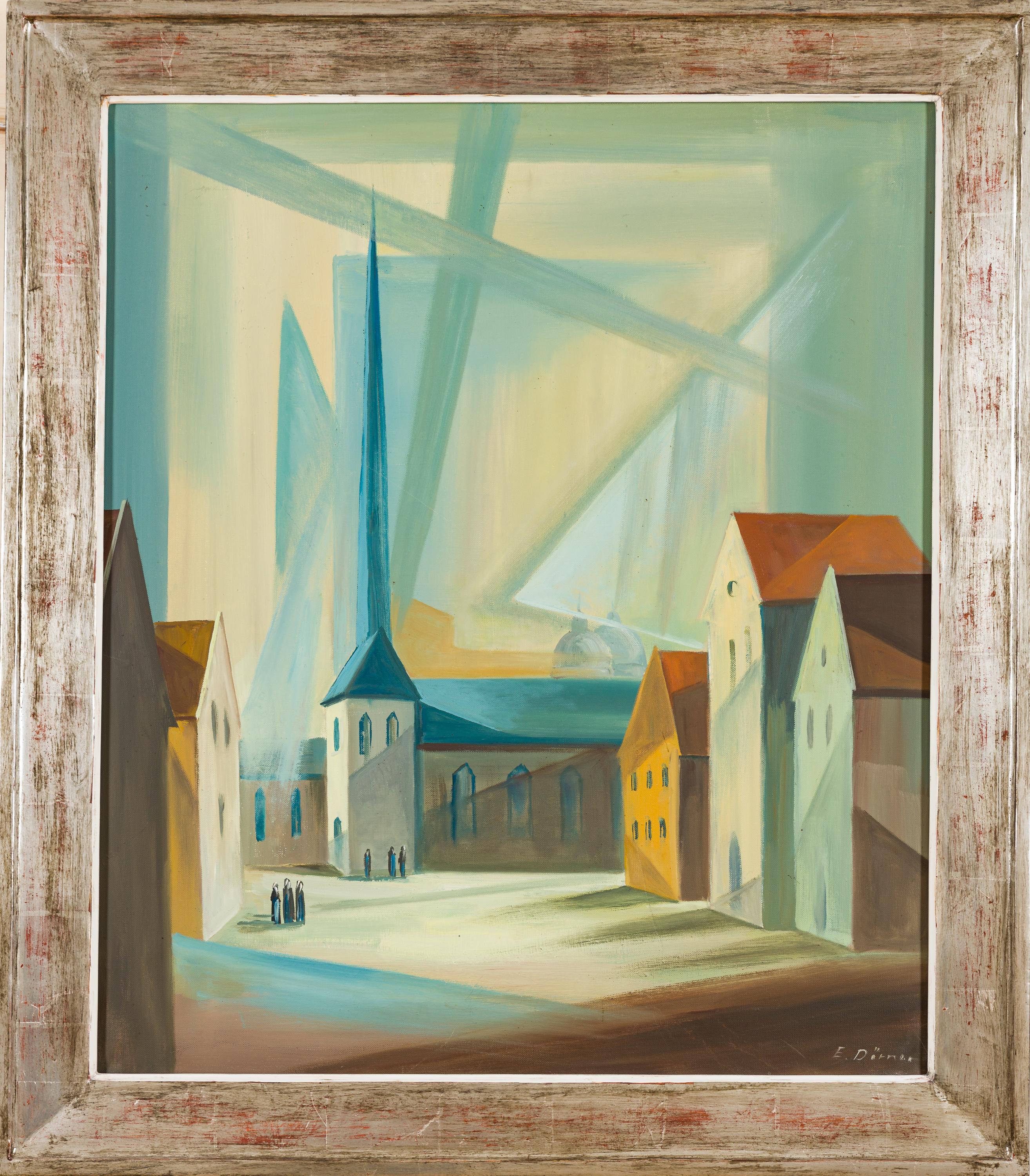 Kathedrale - Painting by Emile Dörner