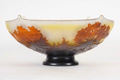 Émile Gallé (1846-1904), Cameo Glass Bowl "Fleurs des Champs"" circa 1900