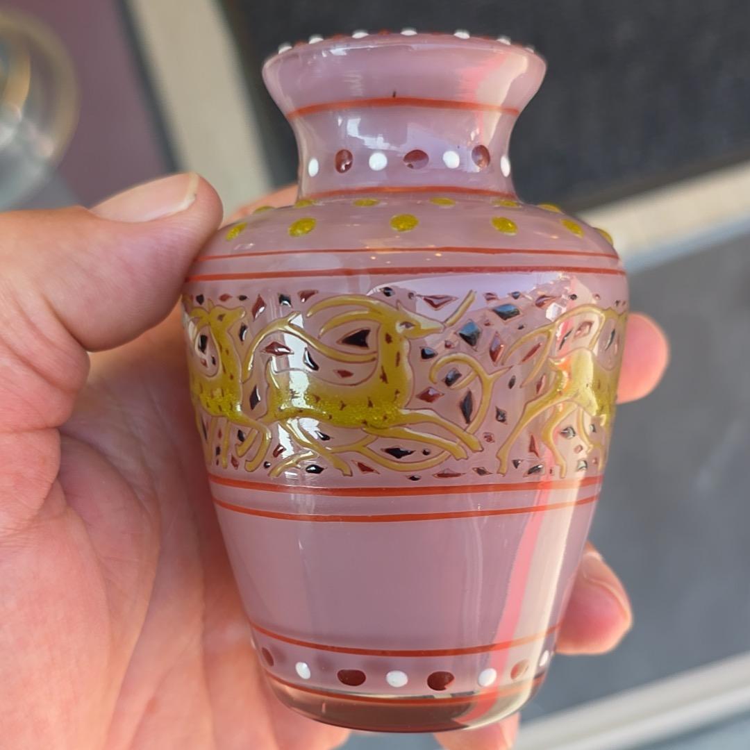Émile Gallé (1846-1904) , Vaso in vetro Art Nouveau in miniatura, circa 1895 in vendita 3