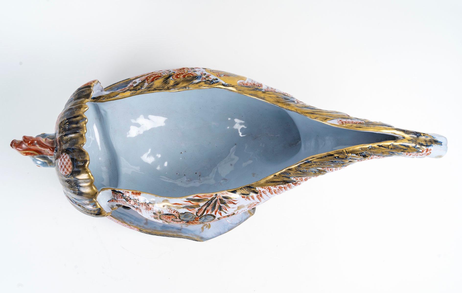 Émile Gallé (1846-1904) Very Rare Coq/Rooster Jardiniere circa 1880 For Sale 2