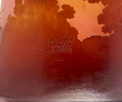 Vaso Emile Galle Art Deco