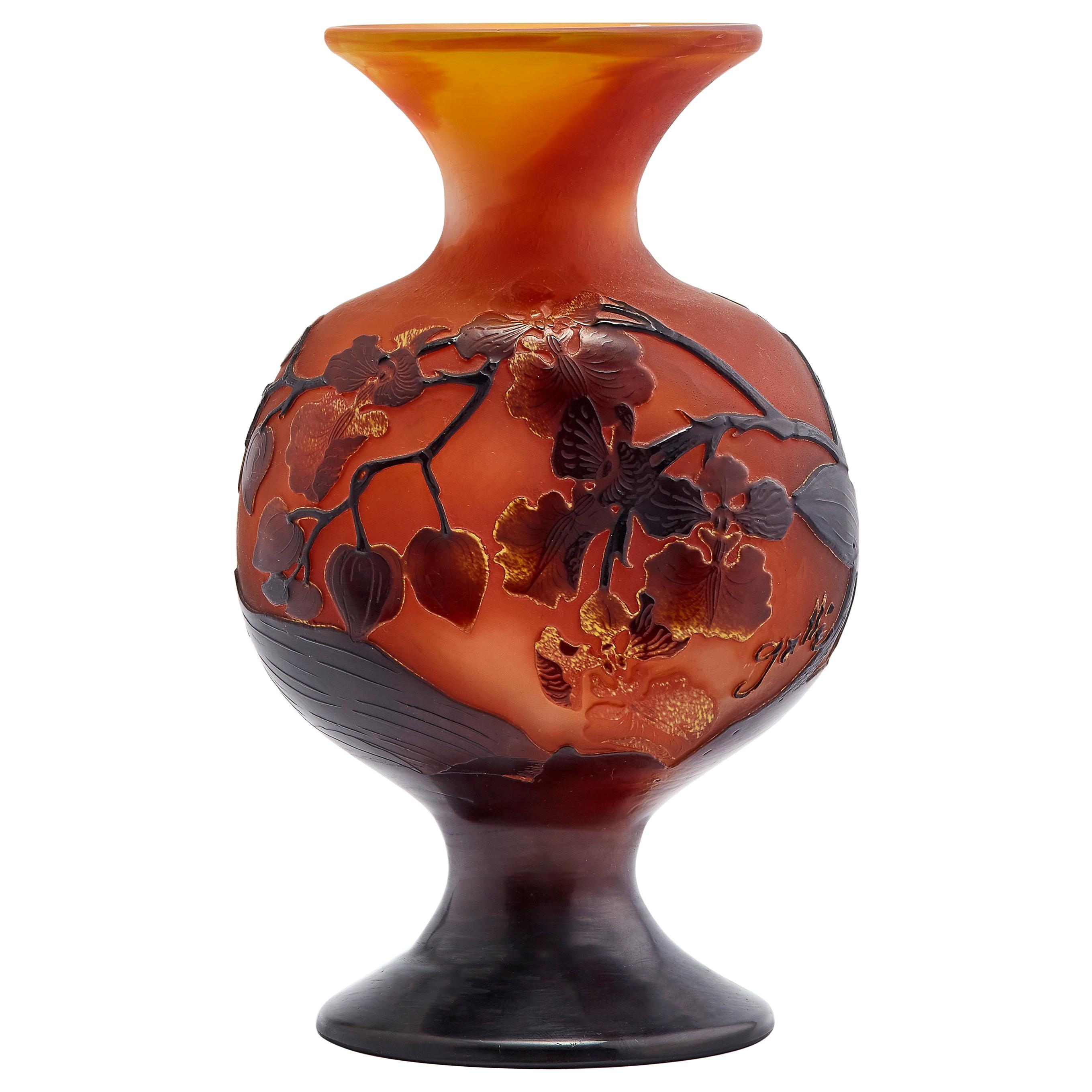 Vase Art Déco Emile Galle en vente