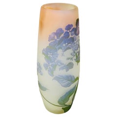 Emile Galle Art Glass Cameo Vase