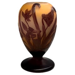 Emile Galle Art Glass Vase