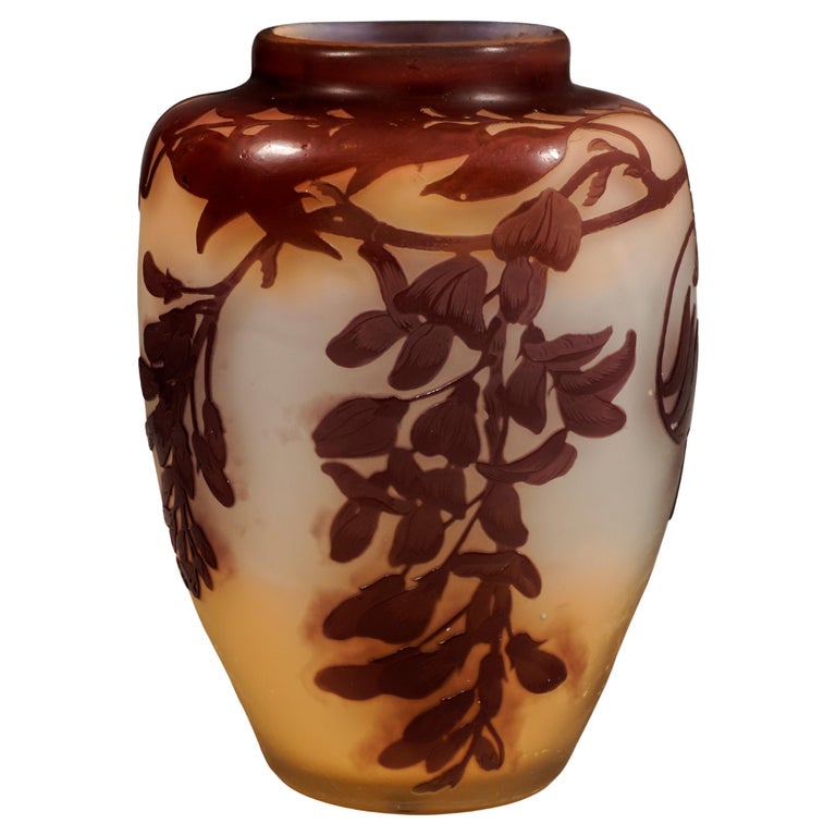 Emile Gallé Vases and Vessels - 92 For Sale at 1stDibs | emile galle art  nouveau, emile galle artworks, emile galle vase decorated with dragonflies  and irises