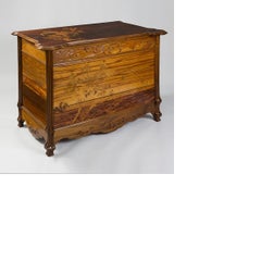 Émile Gallé "Chardons des Sables" Chest of Drawers