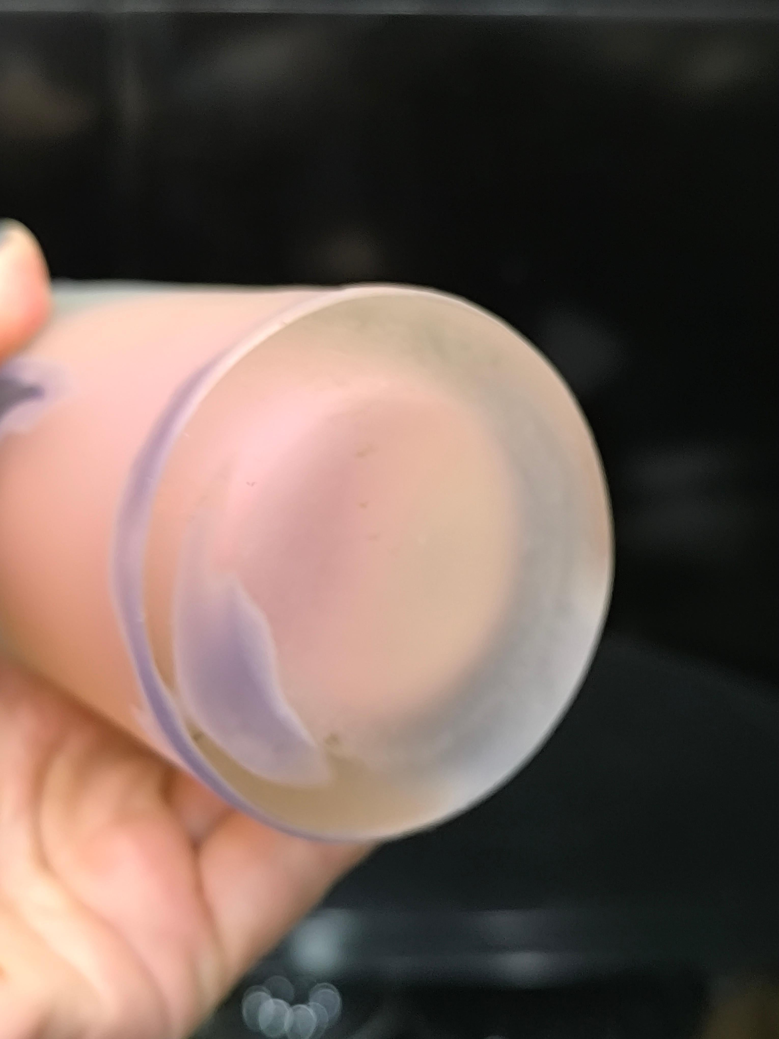 Vaso Trilobo Autentico Emile Galle con decorazione Wysteria in vendita 8
