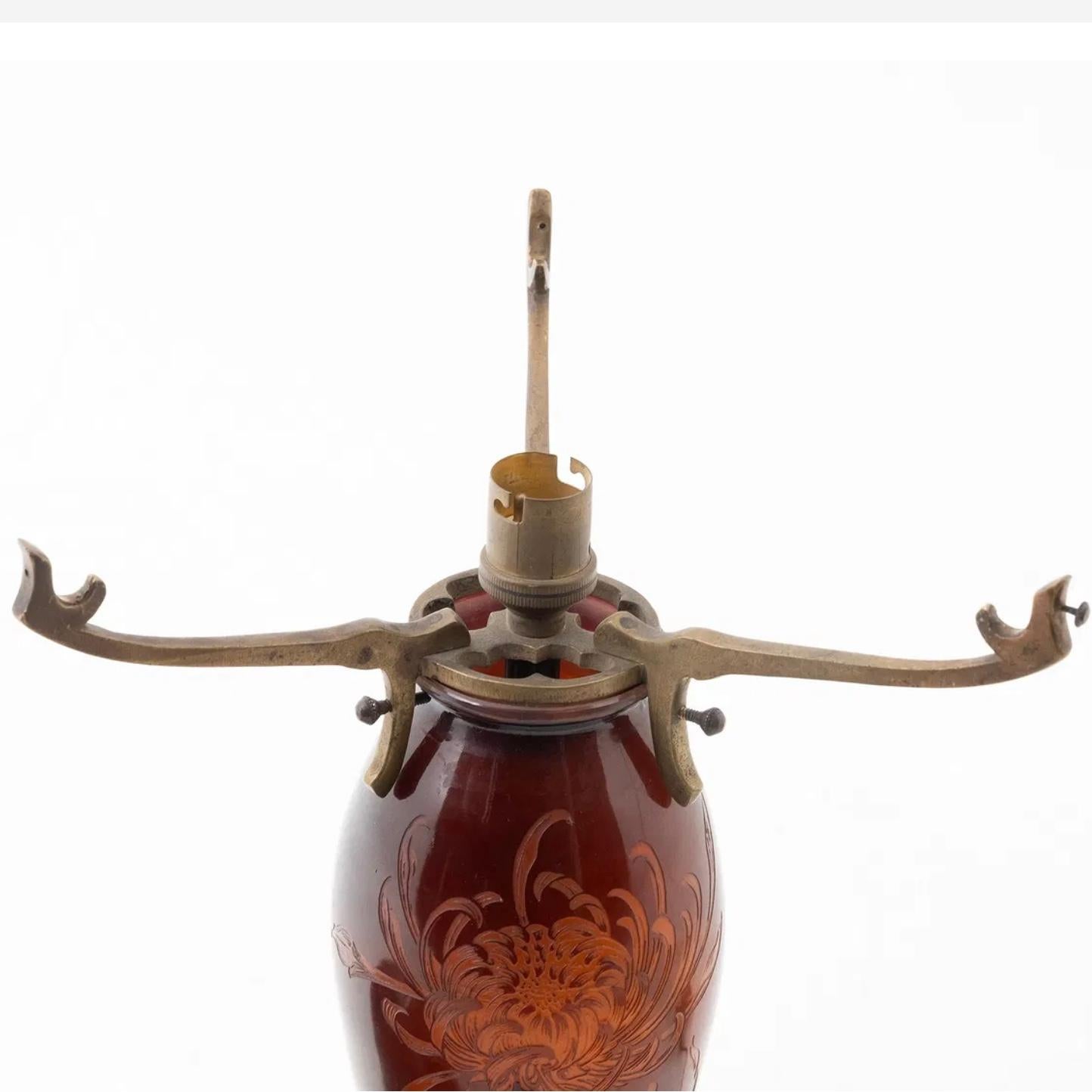 Emile Galle Table champignon papillon Lamo en vente 1