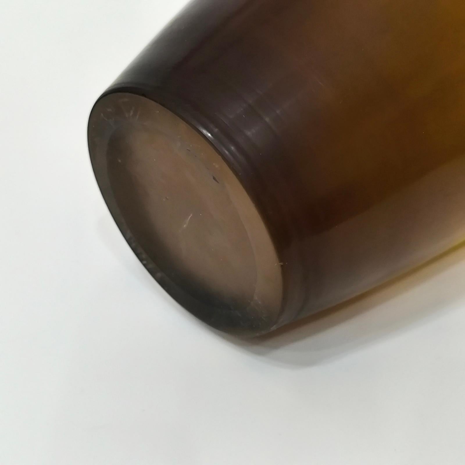 Vaso di Emile Galle con cammeo in vetro con paesaggio del lago forestale, Francia, 1904 circa in vendita 5