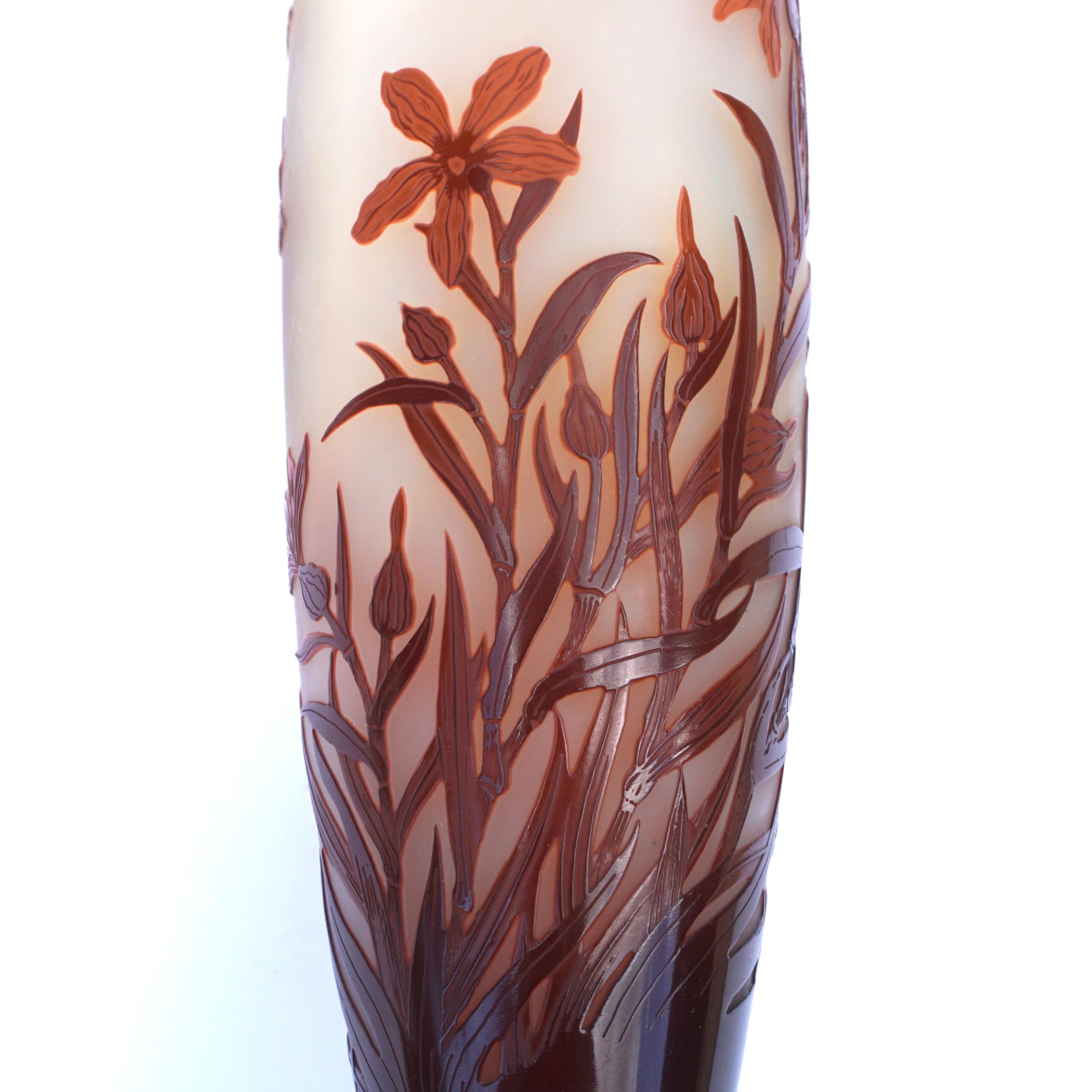 Emile Gallé Cameo Vase 1