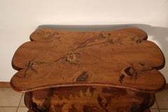 Emile Gallé, Table à dessert avec deux plateaux