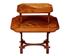 Emile Gallé Inlay Table