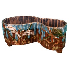 Émile GALLÉ, Jardiniere with a design inspired by the nature of Pharaonic Egypt