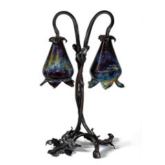 Émile Gallé "La Mer" Table Lamp