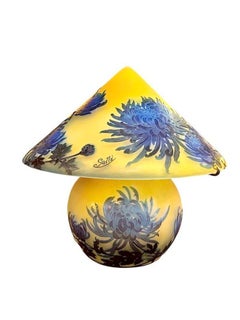Lampe « Champignon » « Chrysanthèmes Tokyo » d'Emile Gallé