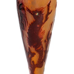 Émile Gallé "L'Hippocampe" Vase