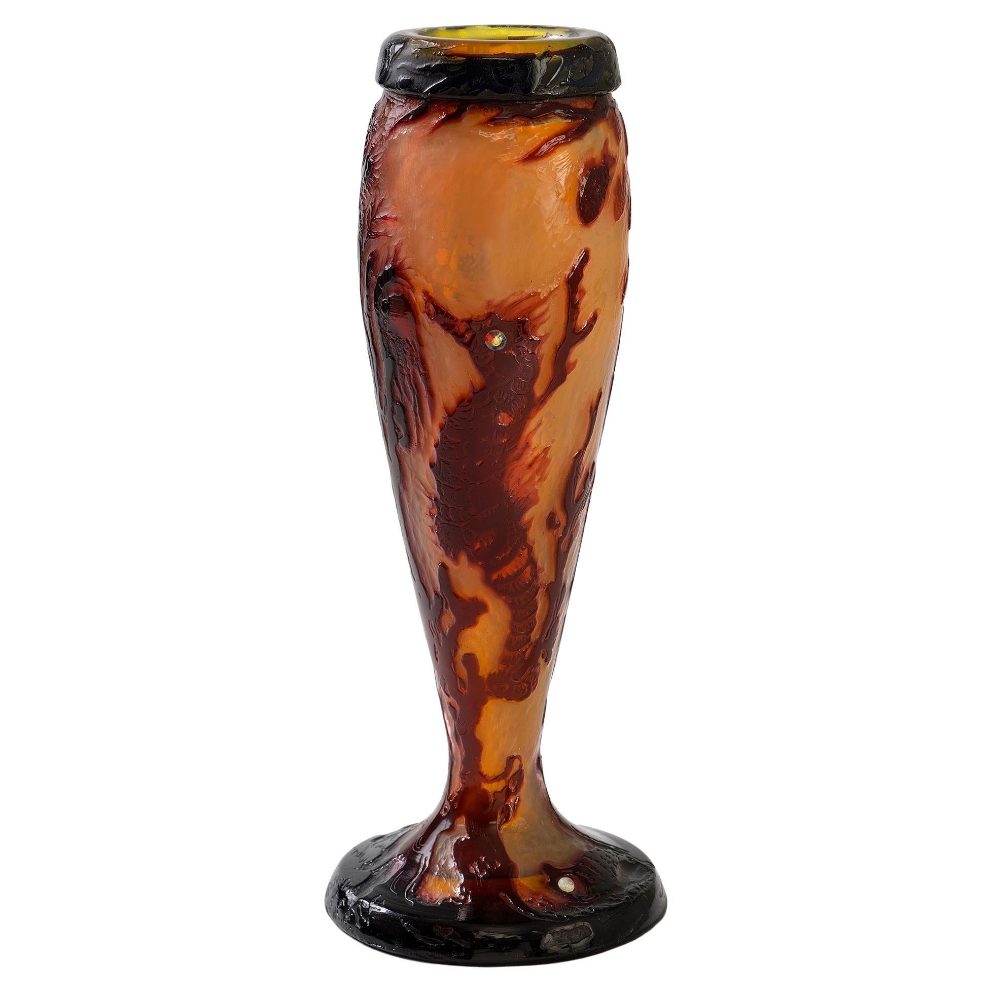 Émile Gallé "L'Hippocampe" Vase