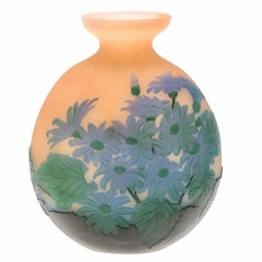 Emile Galle Marguerites Cameo Vase