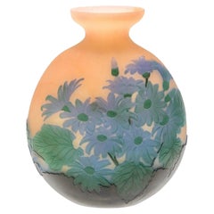 Emile Galle Marguerites Cameo Vase