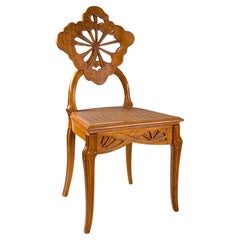 Émile Gallé "Ombelle" Beistellstuhl