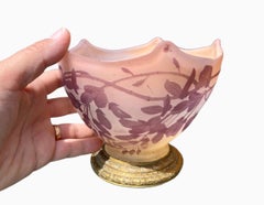 Emile Gallé - Purple Vase or Cup