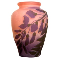 Emile Galle Vase Form Balustre