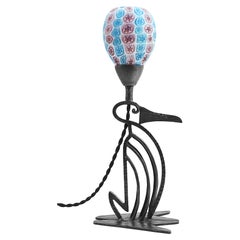 Emile Gauthier Fratelli Toso Penguin Night-Light/Perfume Burner, 1920s