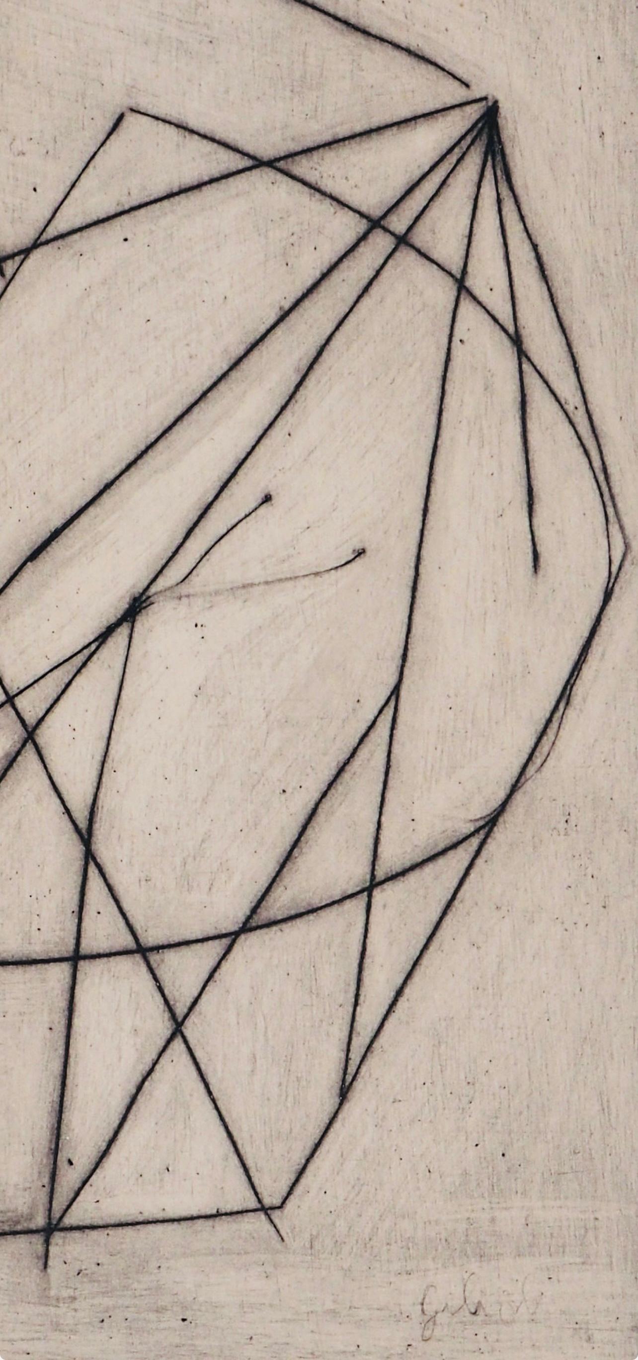 Labyrinthe, Paroles peintes I, Émile Gilioli en venta 2