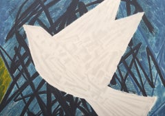 The Dove, Modern Lithograph by Emile Gilioli