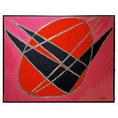 Emile Gilioli "La chute d'Icare" - Tapisserie d'Aubusson - French Modernity Design
