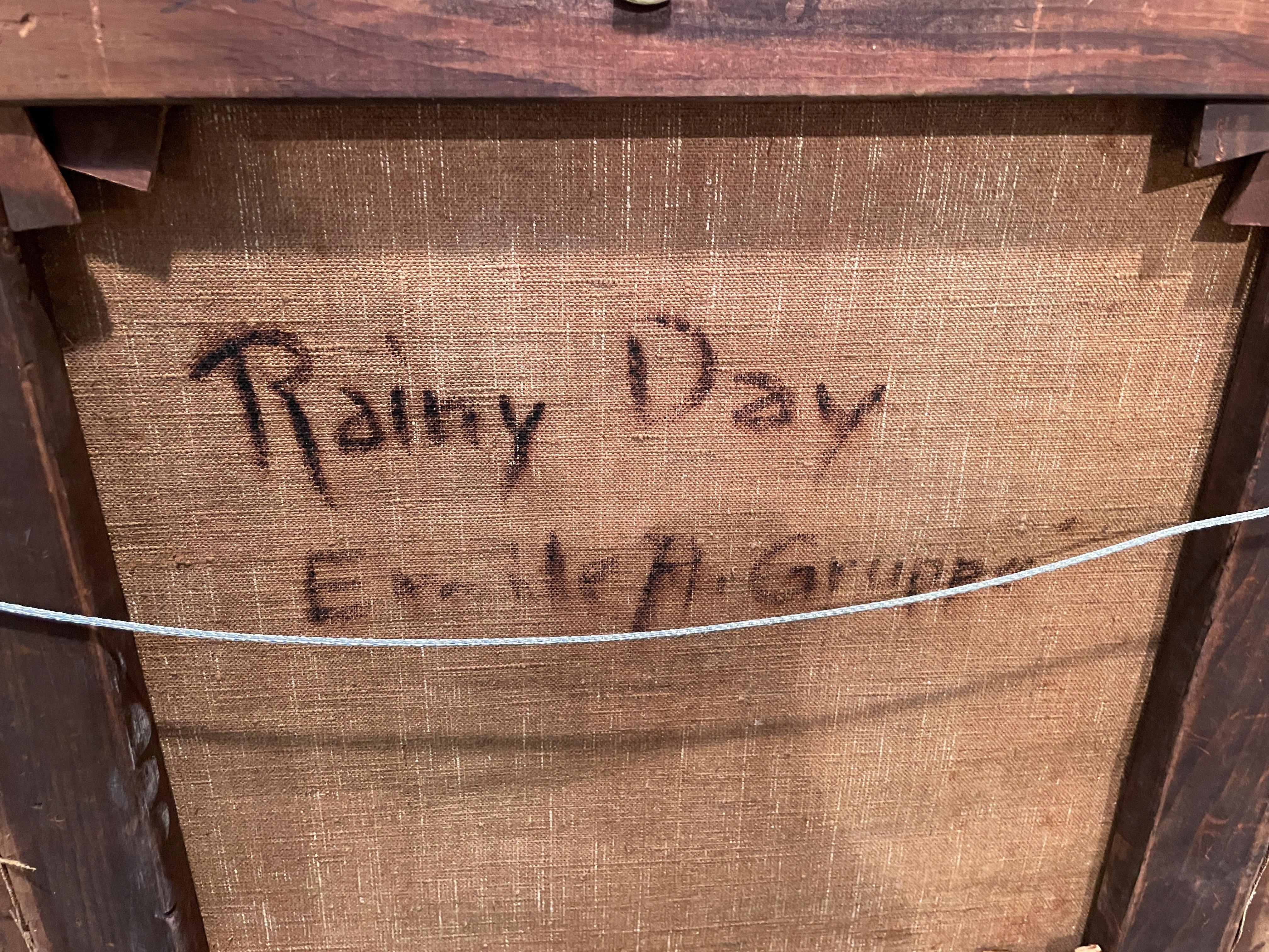 « Rainy Day » Emile Gruppe, Cape Ann, Rockport, Gloucester, impressionniste en vente 4