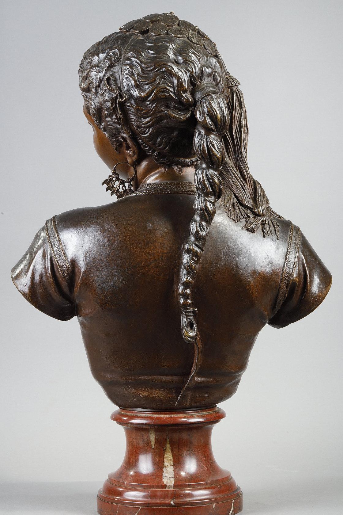 Bust of an Oriental Woman For Sale 10