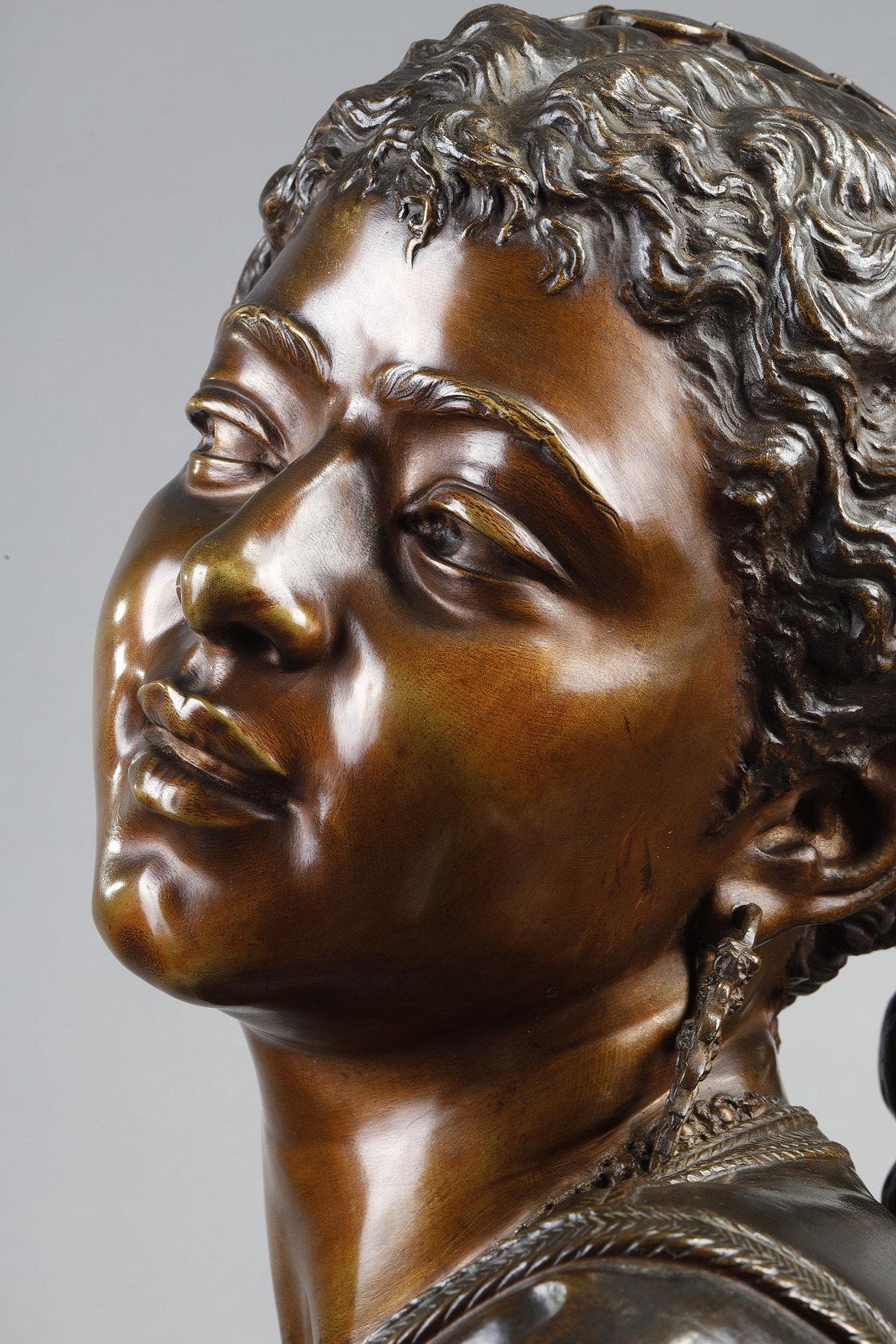 Bust of an Oriental Woman For Sale 13