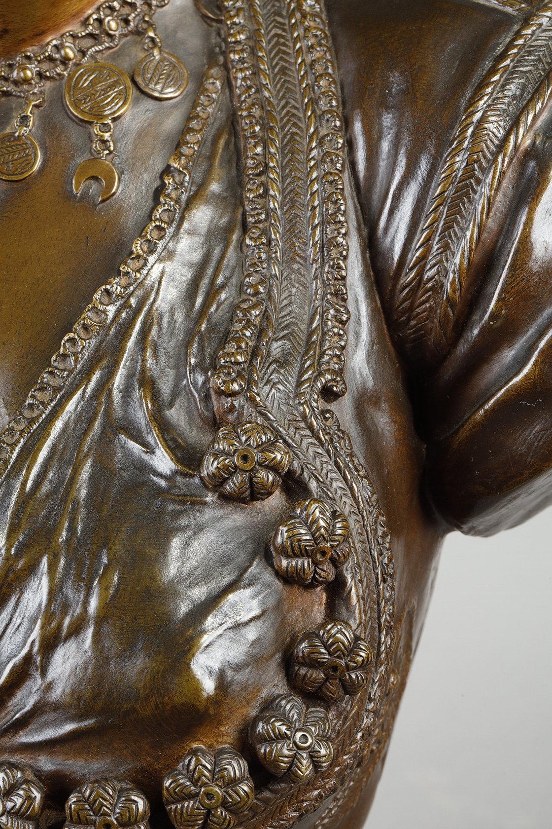 Bust of an Oriental Woman For Sale 2