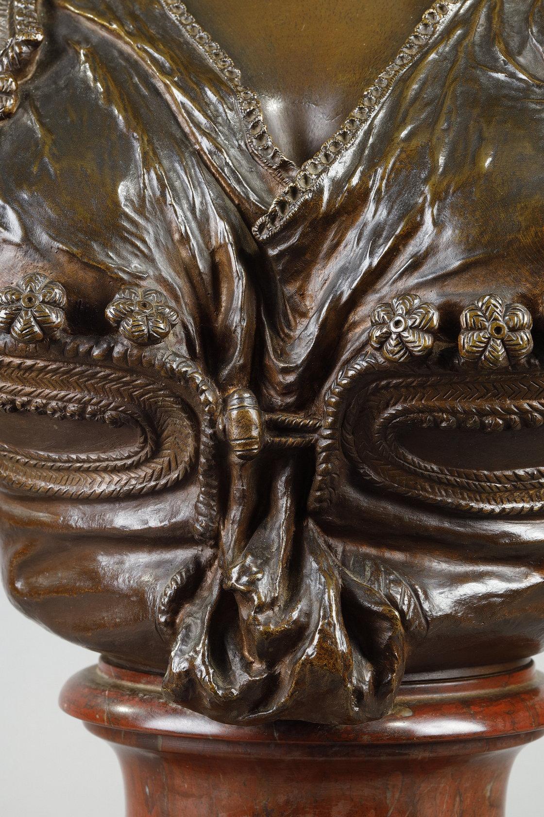 Bust of an Oriental Woman For Sale 3