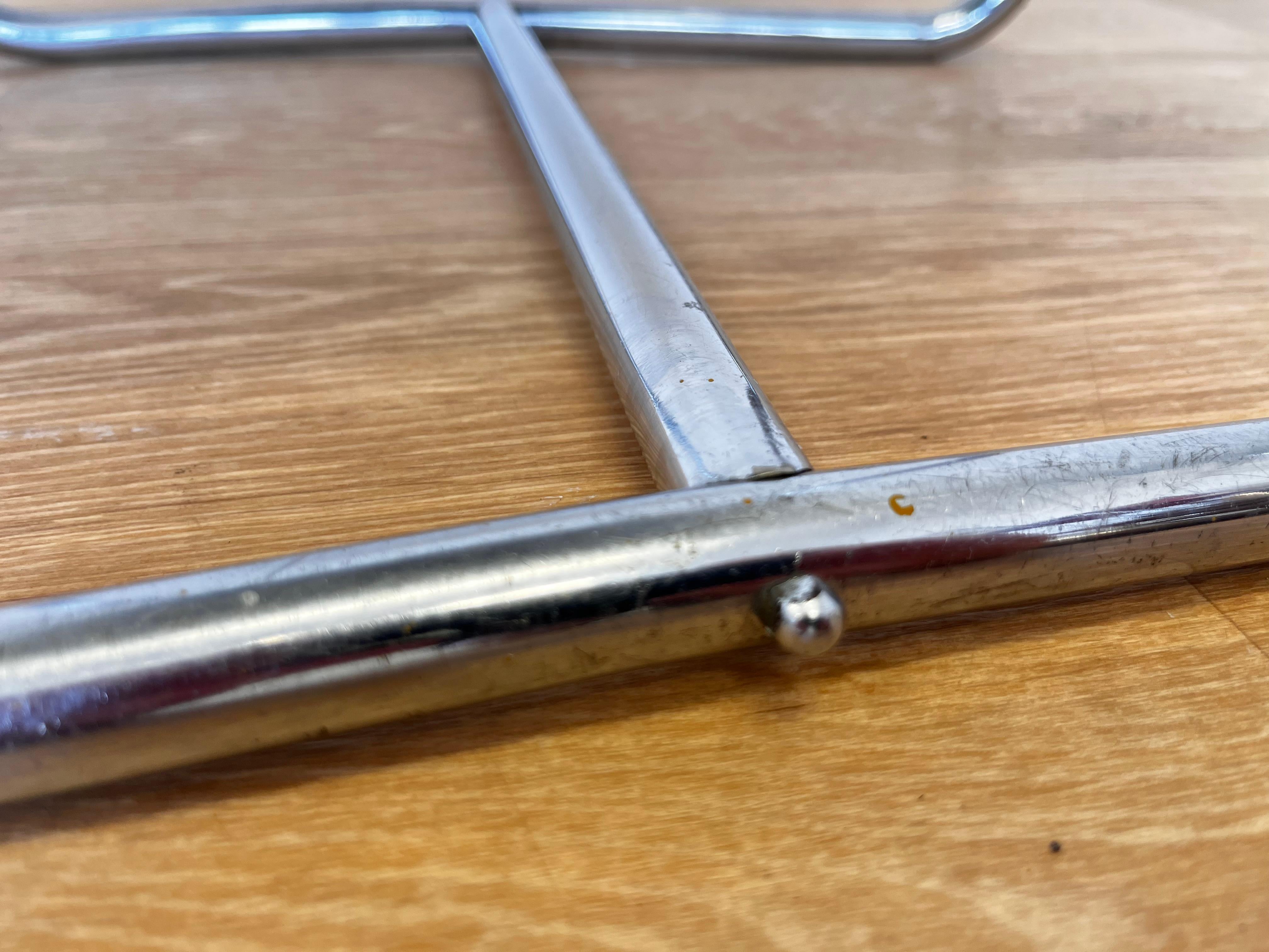 Émile Guillot - Thonet - Silla bauhaus cromada Modelo B257 Acero en venta