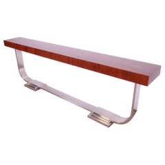 Émile-Jacques Ruhlmann Style French Art Deco Monumental Console Table
