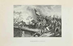 Bonaparte in Arcole - Etching by Horace Vernet  - 1837