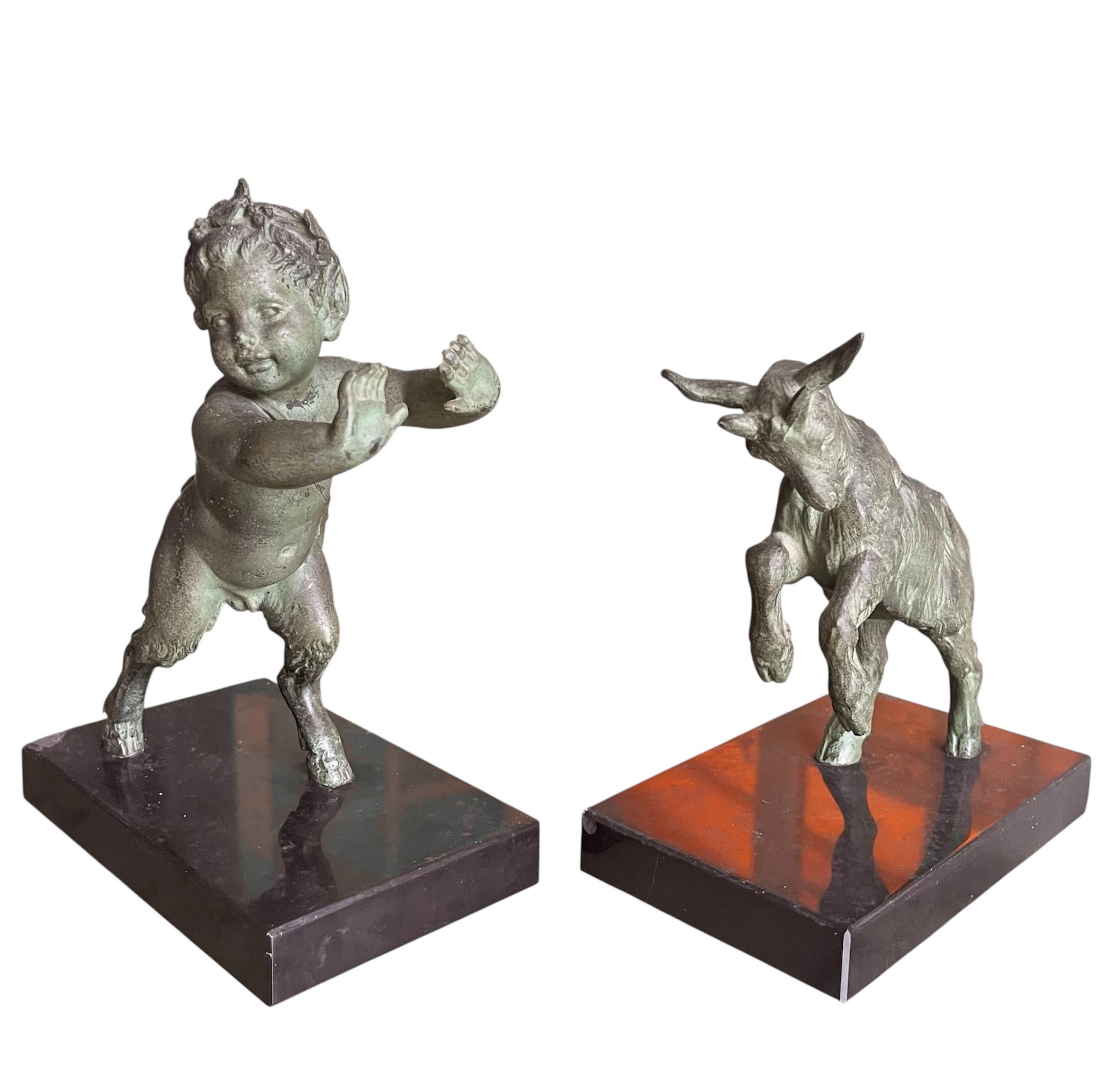 Émile Joseph Carlier - Pair Of Bookends, Art Deco, XXth century For Sale 8