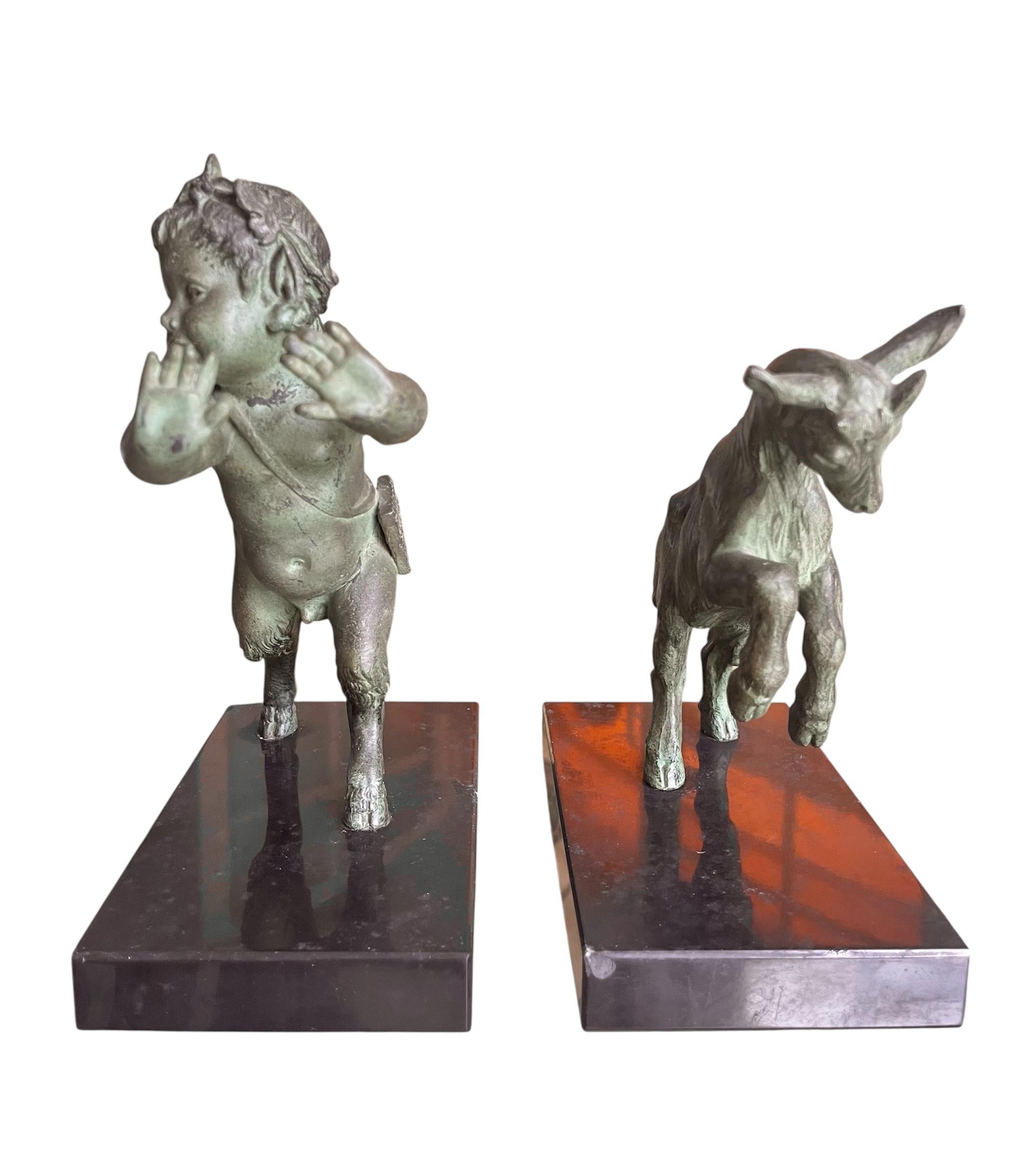 Spelter Émile Joseph Carlier - Pair Of Bookends, Art Deco, XXth century For Sale