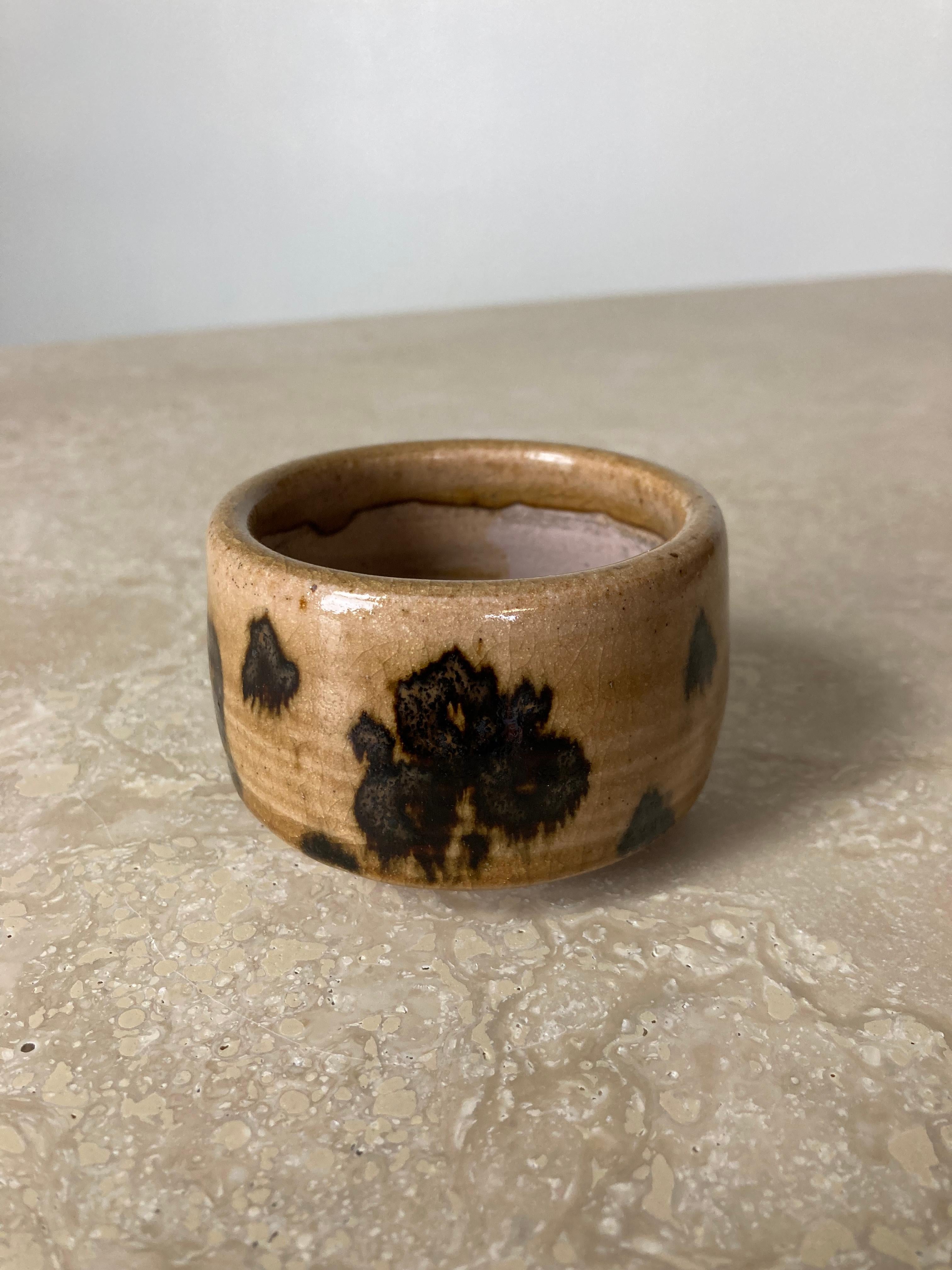 Emile Lenoble Set of Two Small Ceramic Pots, France, 1920s 13