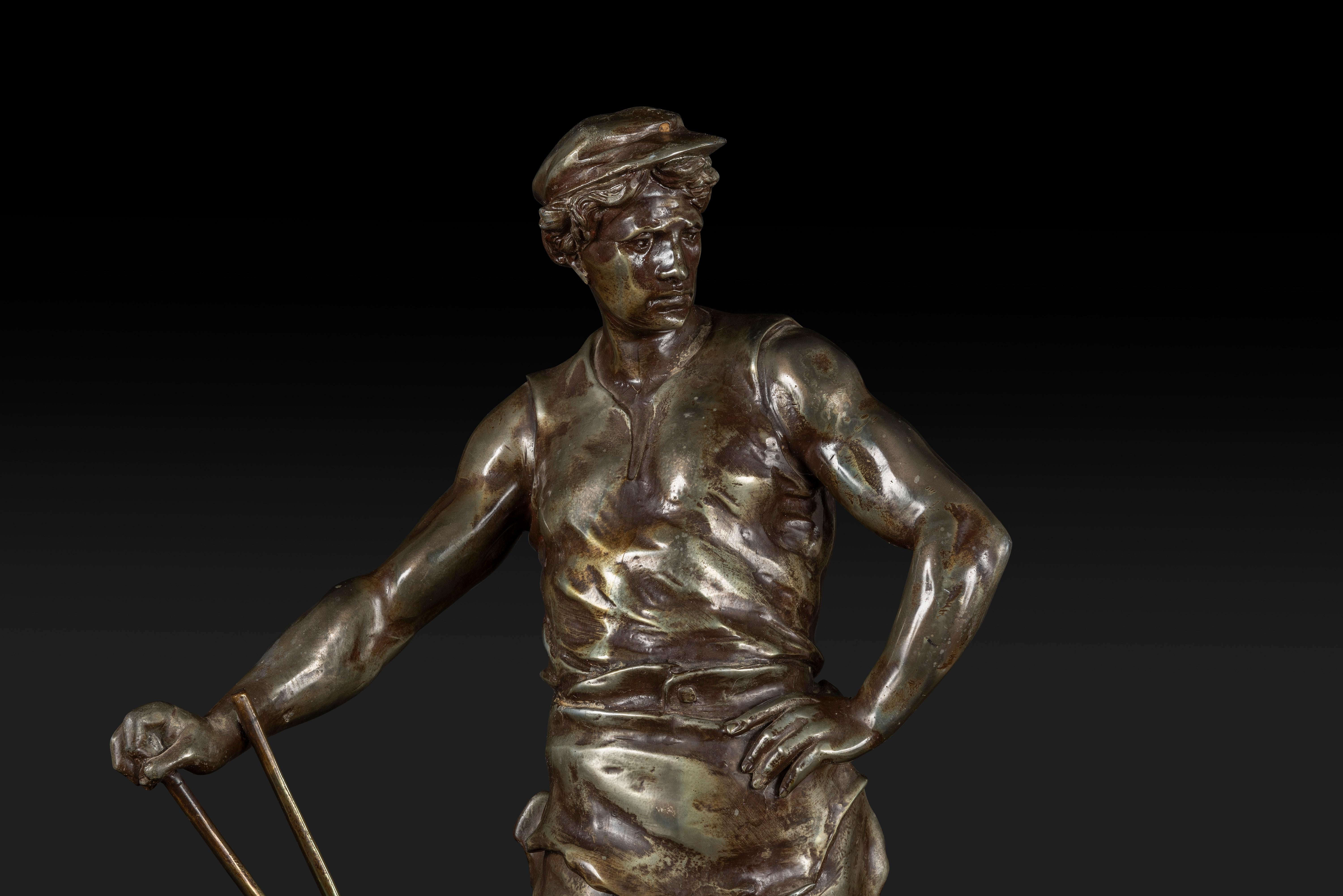 Bronzo Emile Louis Picault (1833-1915) 