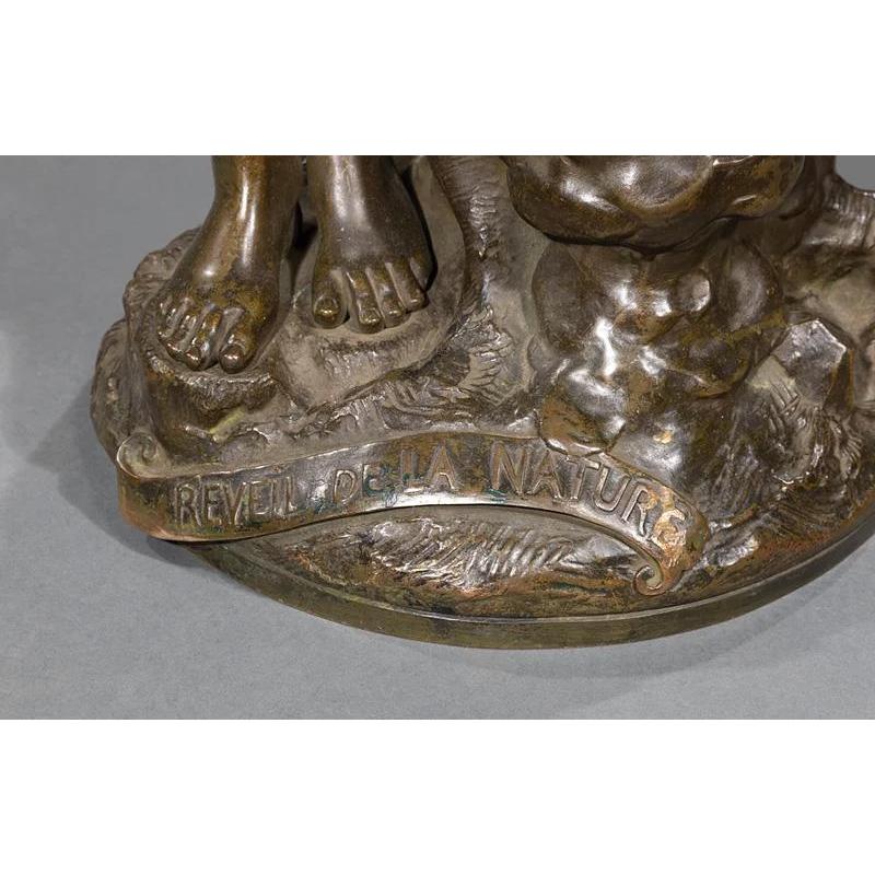 Fine Bronze Figures Entitled 
