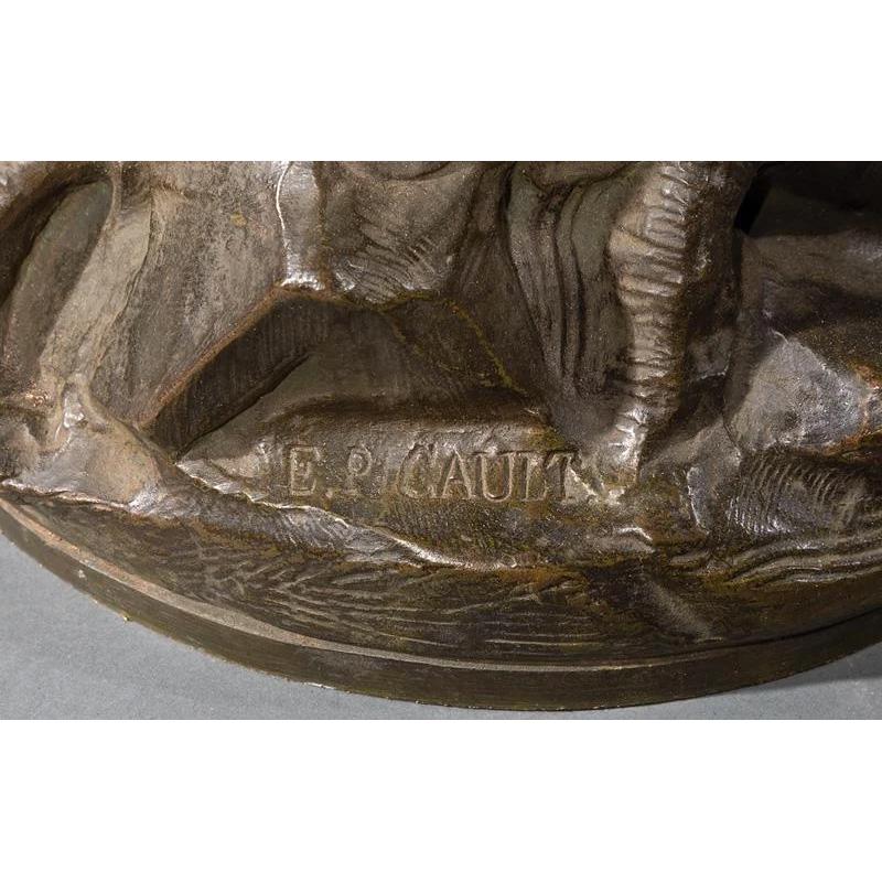 Signed 'E. Picault' inscribed and titled ‘Reveil de la Nature’ on self-base

Artist: Emile Louis Picault (1833–1915)
Origin: French
Date: Late 19th century
Dimension: 34 1/2 x 17 inches 