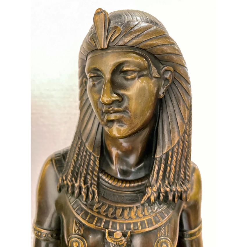 Émile Louis Picault   Orientalista /egipcio  Par de  Bronce  Esculturas en venta 4