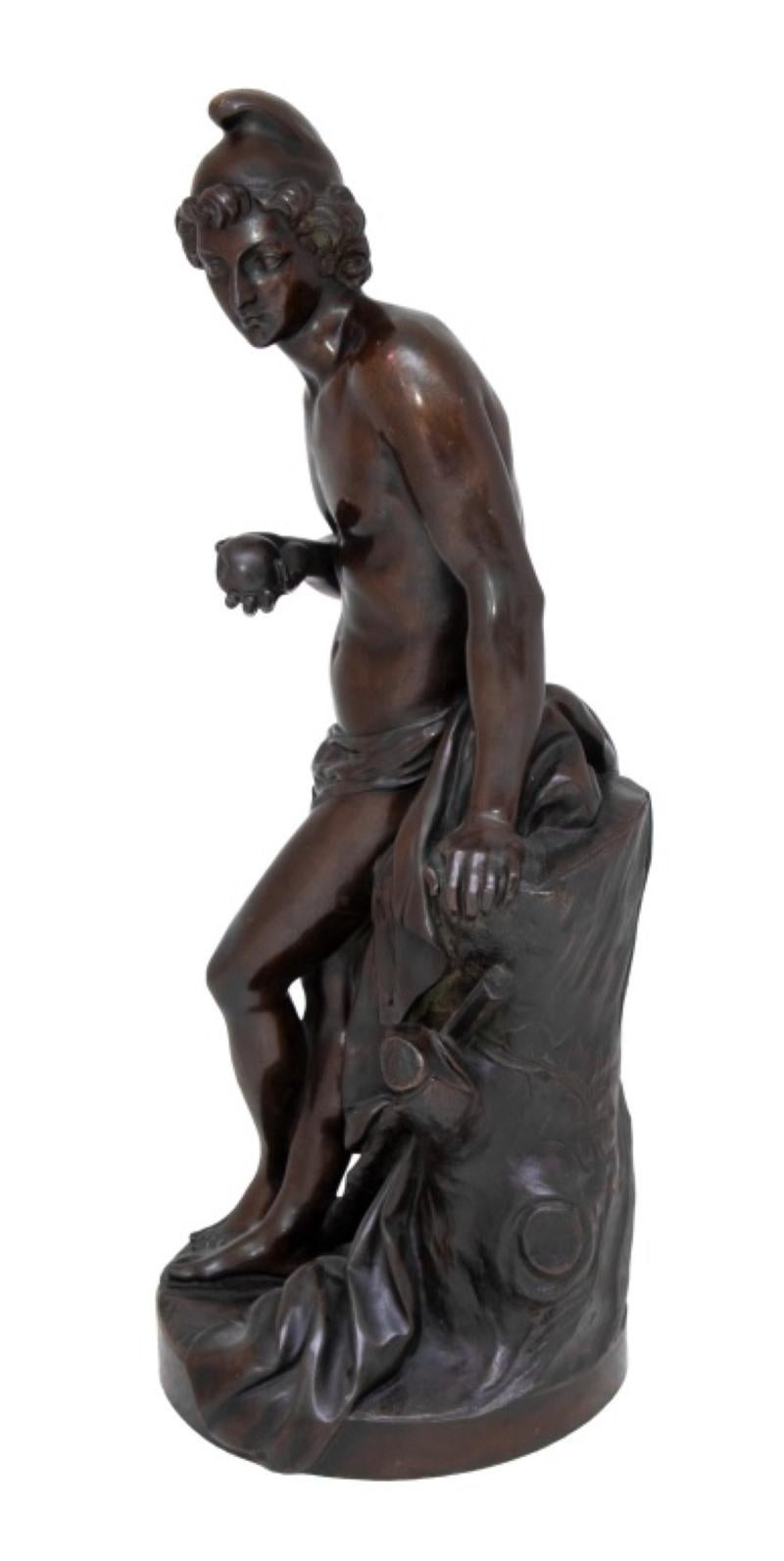 Émile Louis Picault Bronze Sculpture For Sale 1